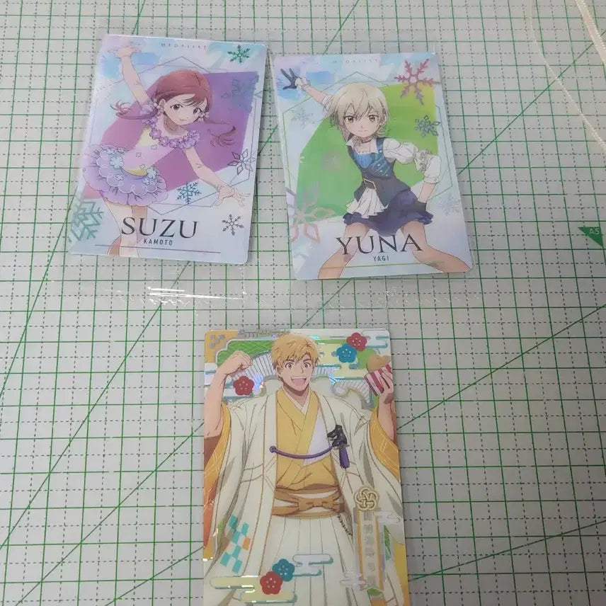 [BUNJANG] Medalist Tsukasa, Suzu, Yuuna Wafer Cards Bundle Set / 메달리스트 웨하스(츠카사, 스즈, 유우나)