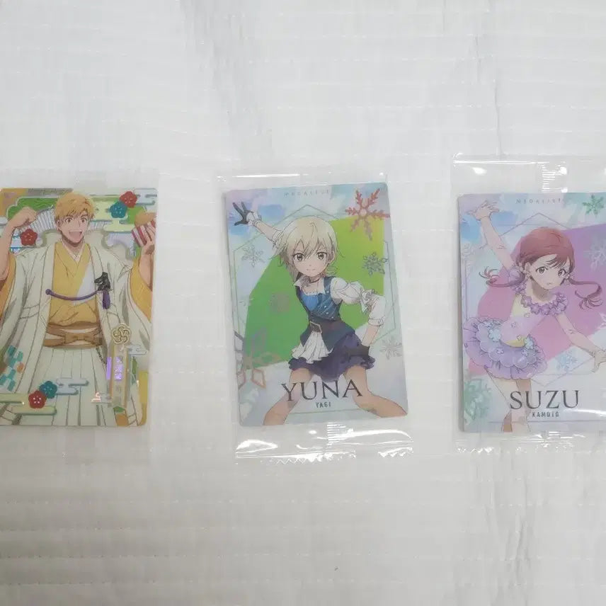 [BUNJANG] Medalist Tsukasa, Suzu, Yuuna Wafer Cards Bundle Set / 메달리스트 웨하스(츠카사, 스즈, 유우나)