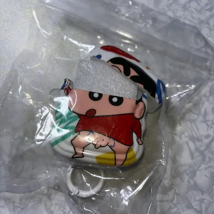 [BUNJANG] Crayon Shin-chan Elephant AirPods 1/2 Case / (미개봉) 짱구 코끼리 에어팟1/2 케이스