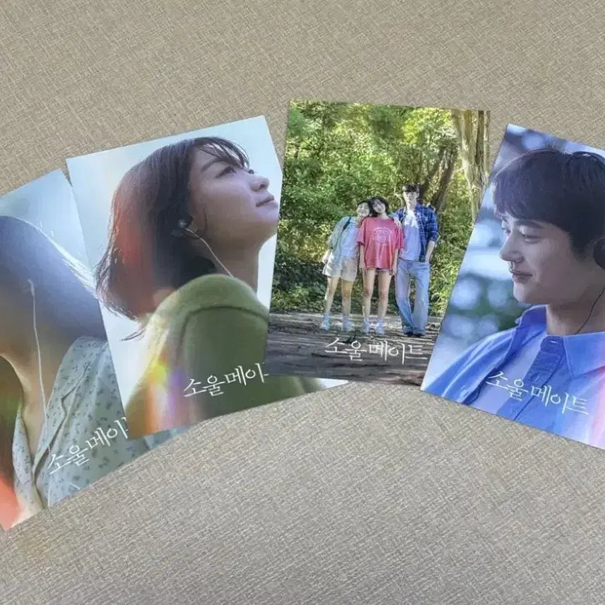 [BUNJANG] Soulmate Movie 4-Piece Postcard Set / 영화 소울메이트 엽서 4종