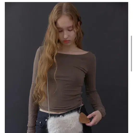 [BUNJANG] Hedermint Curly Fur Mini Bag / 헤더먼트 컬리 퍼 백 | 미니백 퍼 가방