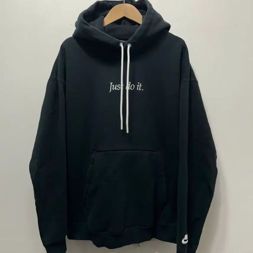 [BUNJANG] Nike Just Do It Hoodie Black XL / 나이키 Just do it 후드티 블랙 XL
