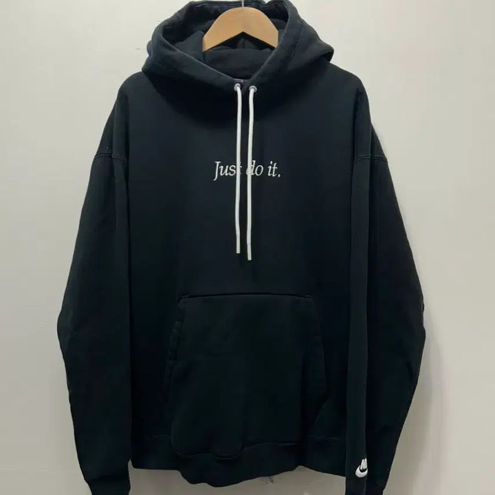 [BUNJANG] Nike Just Do It Hoodie Black XL / 나이키 Just do it 후드티 블랙 XL