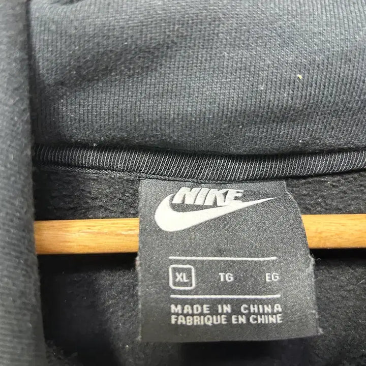 [BUNJANG] Nike Just Do It Hoodie Black XL / 나이키 Just do it 후드티 블랙 XL