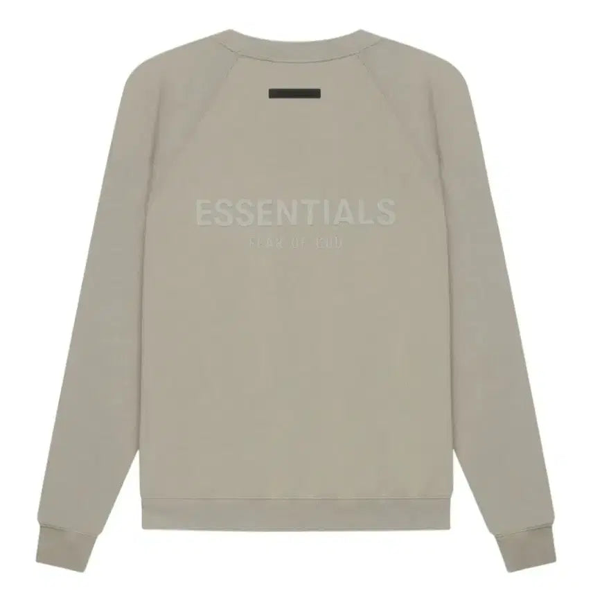 [BUNJANG] Essentials Crewneck Sweatshirt Moss 21SS / S ) 에센셜 풀오버 크루넥 스웨트셔츠 모스 - 21SS