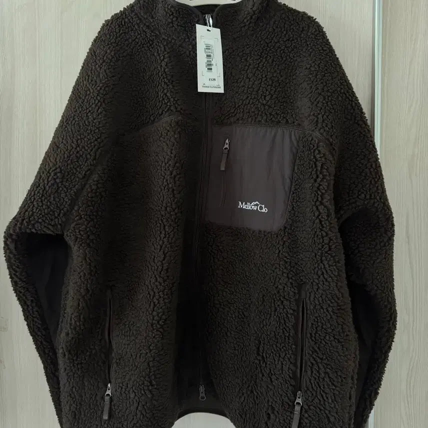 [BUNJANG] Mellow Clo Fleece Brown XL / mellow clo 멜로클로 플리스 브라운 XL