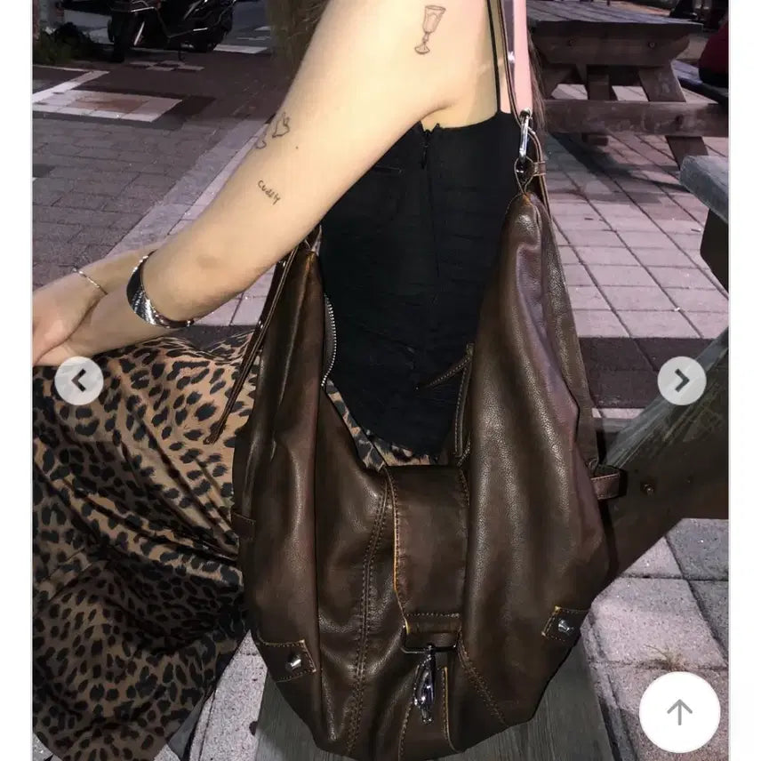 [BUNJANG] Vintage Shoulder Bag / 빈티지 숄더백 (브라운