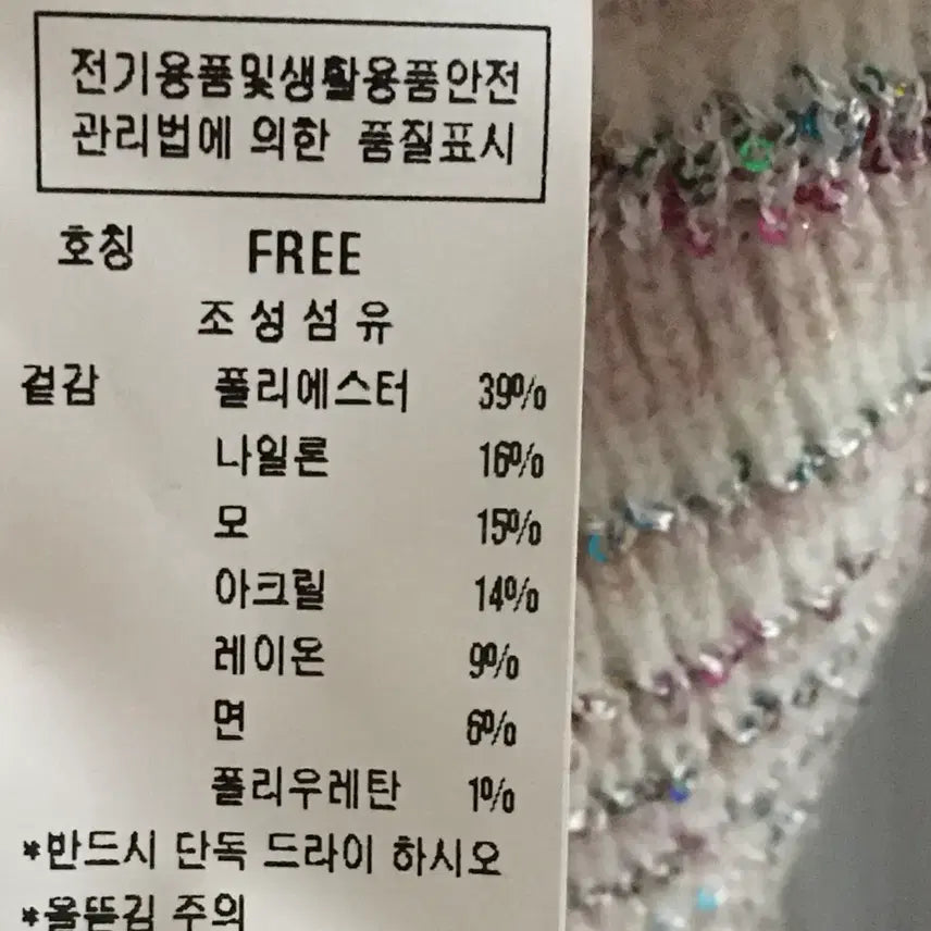 [SOLD OUT] 23SS 듀엘 스팽글 7부 니트 가디건