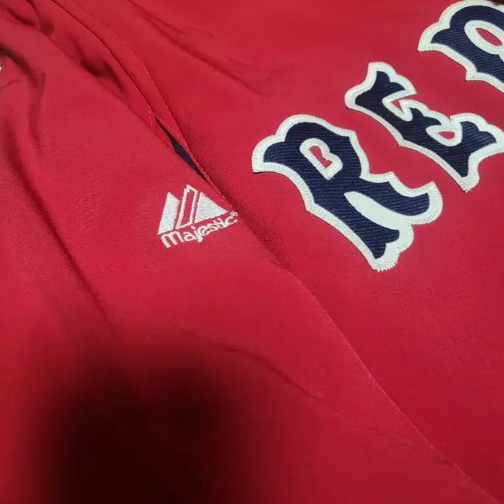 [BUNJANG] Majestic Boston Red Sox Fleece Baseball Jacket / 마제스틱 보스턴 레드삭스 기모 야구점퍼