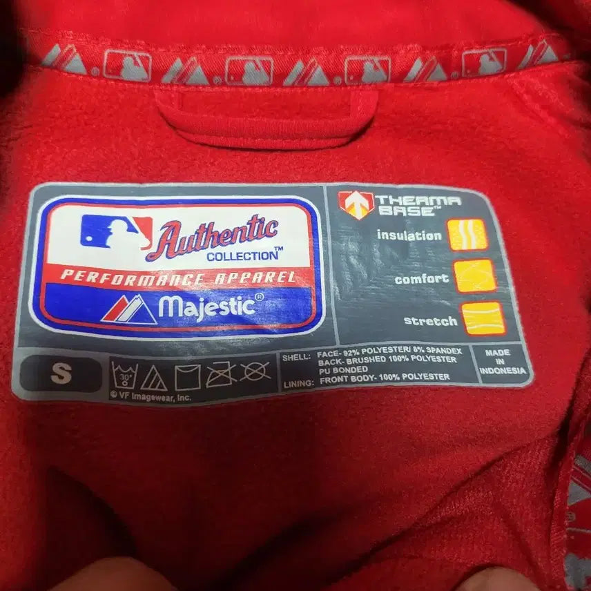 [BUNJANG] Majestic Boston Red Sox Fleece Baseball Jacket / 마제스틱 보스턴 레드삭스 기모 야구점퍼