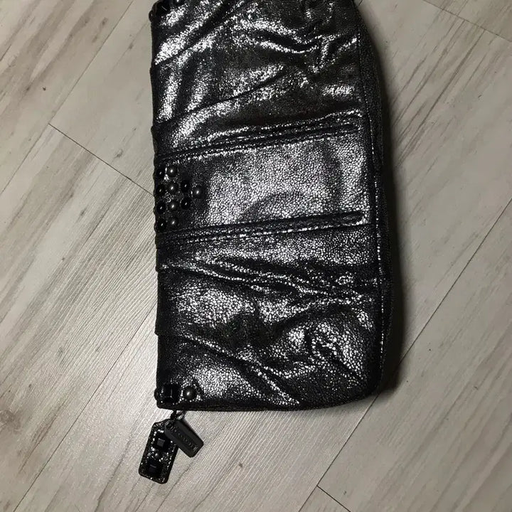 [BUNJANG] Coach Vintage Silver Clutch Bag / 코치 빈티지 클러치백 ,은색,희귀템,레트로