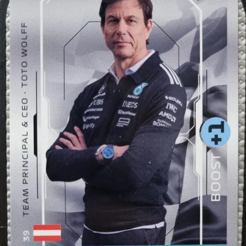 [BUNJANG] Topps Turbo Attack Toto Wolff Card / 2025 F1 탑스 터보 어택 토토 울프 카드