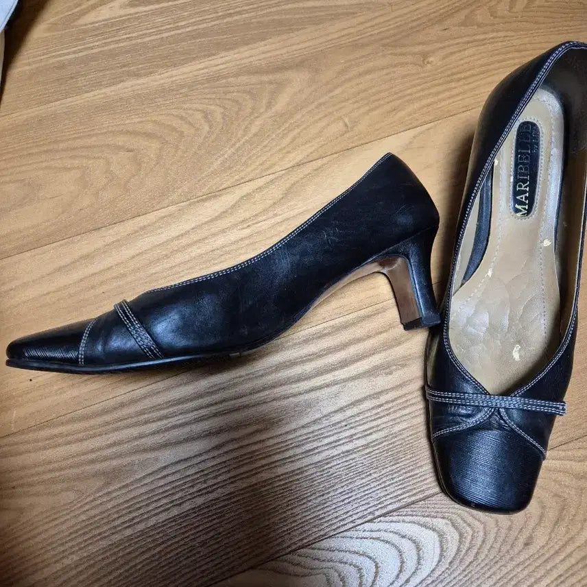 [BUNJANG] Maribel Black Pumps 250 / 마리벨 블랙 여성 펌프스힐 250