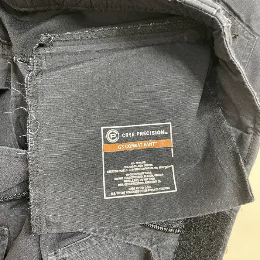 [BUNJANG] Crye Precision G3 Combat Shirt/Pants (Black) / CRYE PRECISION] 크라이 프리시전 G3 컴뱃 셔츠/팬츠(검정)