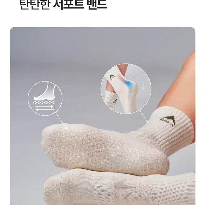 [BUNJANG] Nepa Functional Non-slip Socks Bundle Set / 네파 기능성 논슬립 삭스 남성용,여성용 일괄