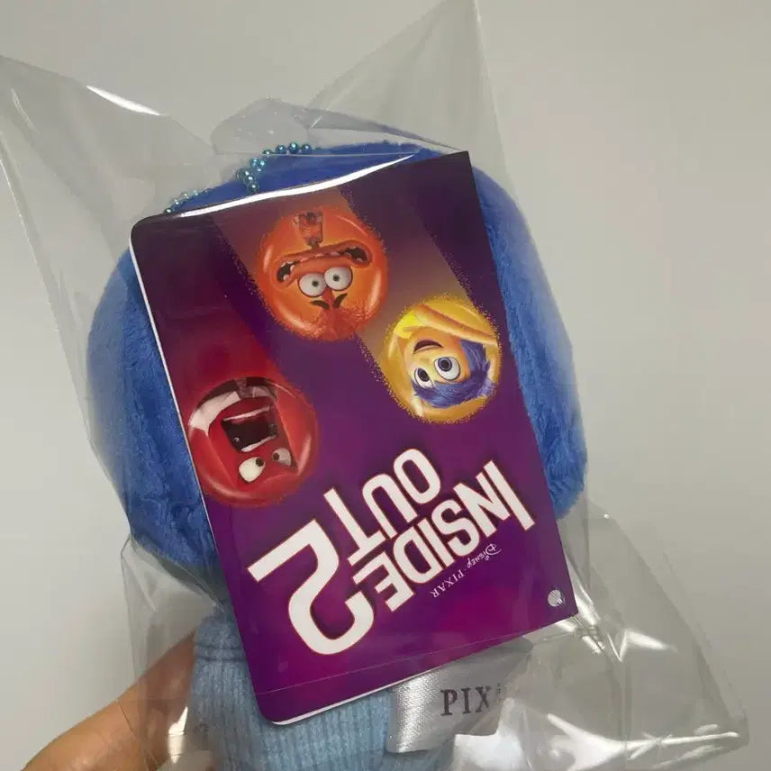 [BUNJANG] Inside Out Sadness Keyring / 인사이드 아웃 슬픔이 봉제인형 키링 가방고리