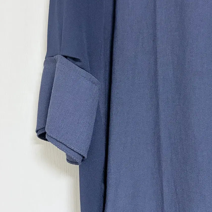 [BUNJANG] Carries Note Navy Blouse / 캐리스노트 Carries Note 남방 블라우스 네이비