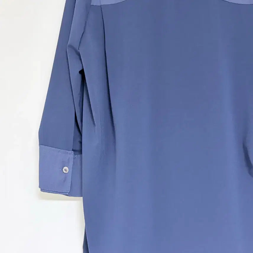 [BUNJANG] Carries Note Navy Blouse / 캐리스노트 Carries Note 남방 블라우스 네이비