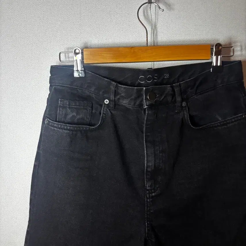 [BUNJANG] COS Black Denim Jeans Pants / 택포/S급/S) 코스 블랙 데님 진 팬츠