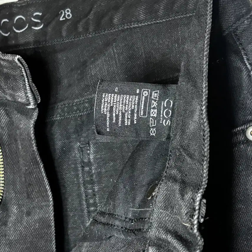 [BUNJANG] COS Black Denim Jeans Pants / 택포/S급/S) 코스 블랙 데님 진 팬츠