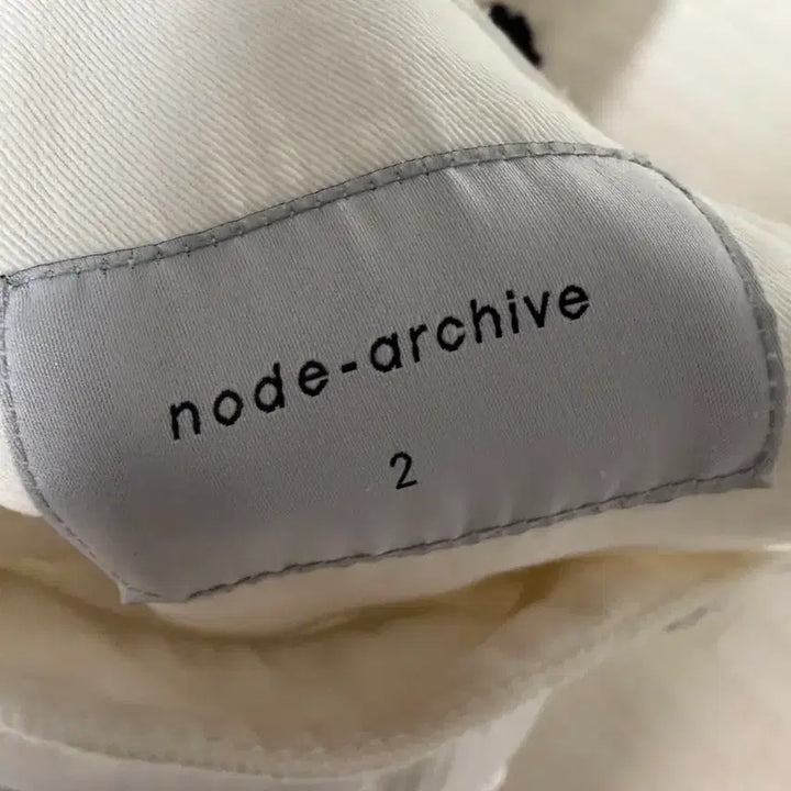 [BUNJANG] Node Archive Wide Tucked Pants / node archive 노드 아카이브 와이드 팬츠 2사이즈 (약 32)