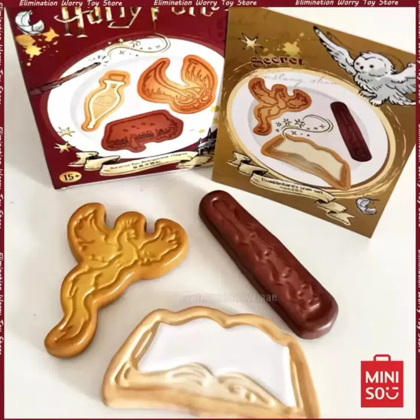 [BUNJANG] Miniso Harry Potter Random Magnet Set / 미니소 해리포터 랜덤 마그넷 3종