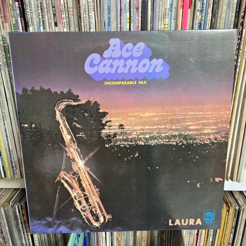 [BUNJANG] Ace Cannon LP Record Saxophone / 에이스 캐논  LP판 색소폰