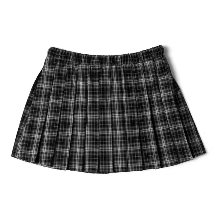 [BUNJANG] Avam Home Check Pleated Mini Skirt / Avam home 아밤홈 체크 플리츠 미니 스커트 s