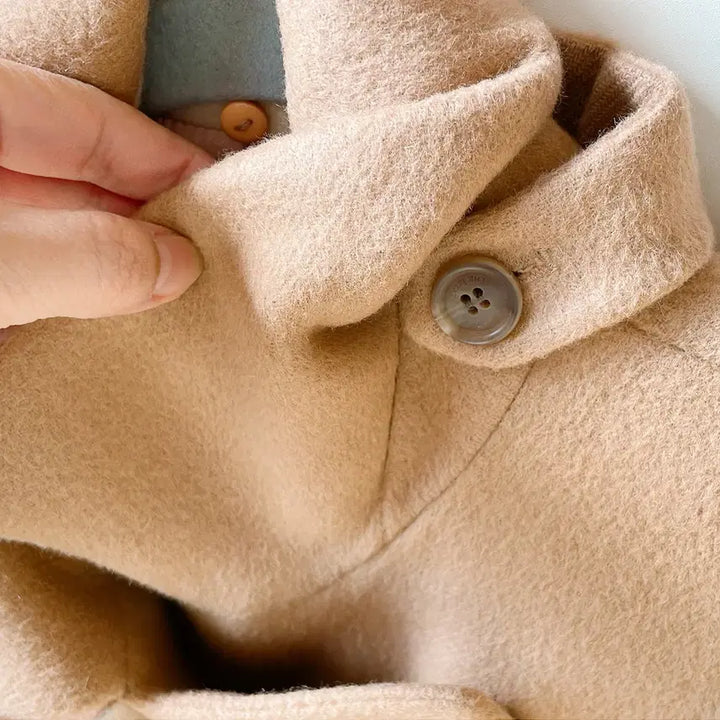 [BUNJANG] THE IZZAT Camel Wool Coat / THE IZZAT 더 아이잗 카멜 울 코트 벨트 모직코트