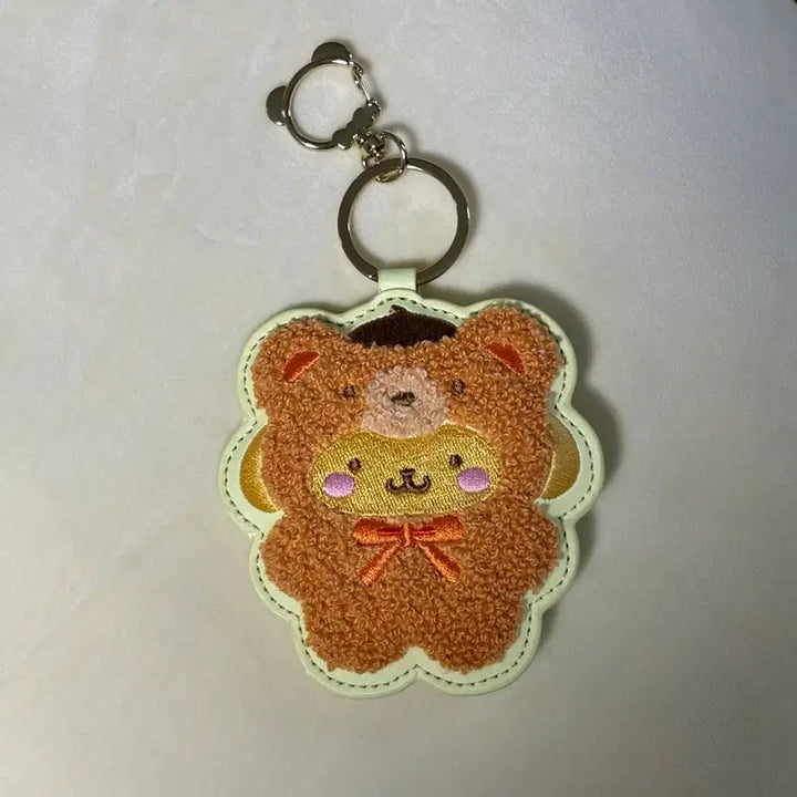 [BUNJANG] Pom Pom Purin Puffy Keychain Badge / 폼폼푸린 뽀글이 키링 뱃지