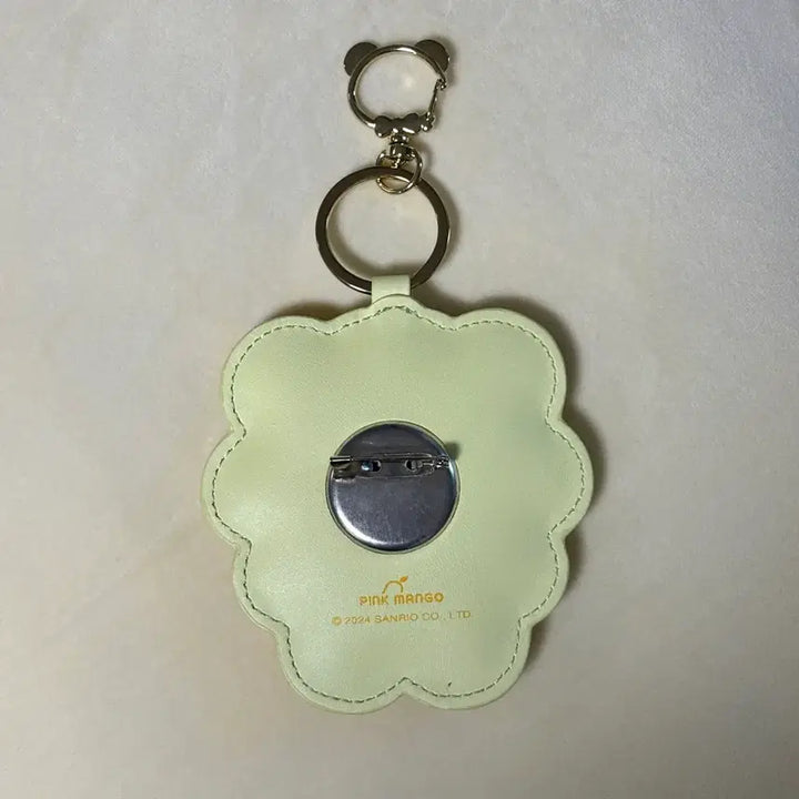 [BUNJANG] Pom Pom Purin Puffy Keychain Badge / 폼폼푸린 뽀글이 키링 뱃지