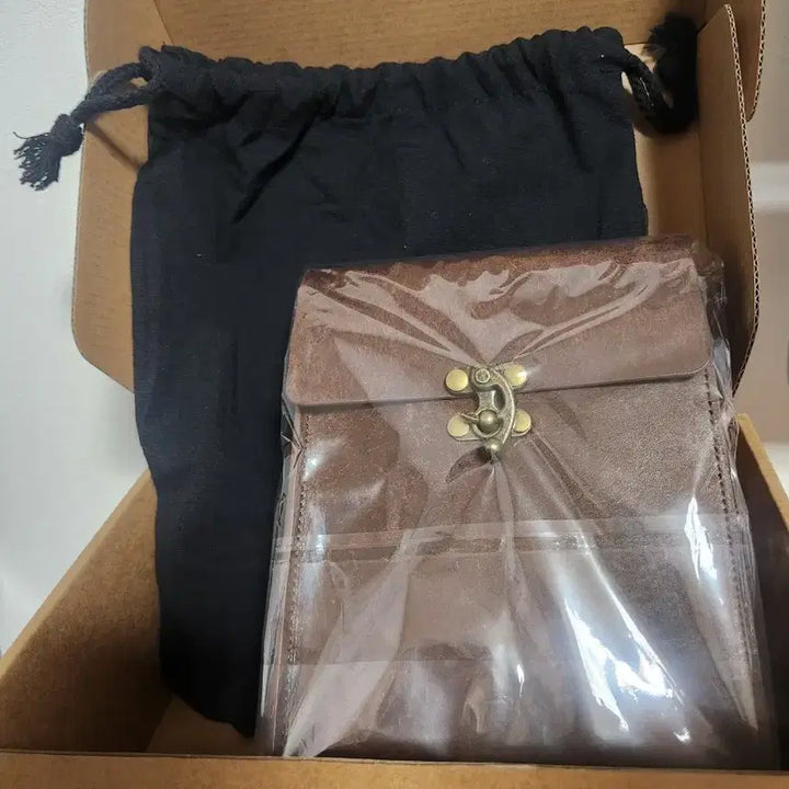 [BUNJANG] Vintage Scrapbooking Bundle Set (1,500 Sheets) & Leather Storage Pouch / 빈티지다꾸 가죽보관함(미개봉 새제품)&소분1,500장(새상품4개포함)