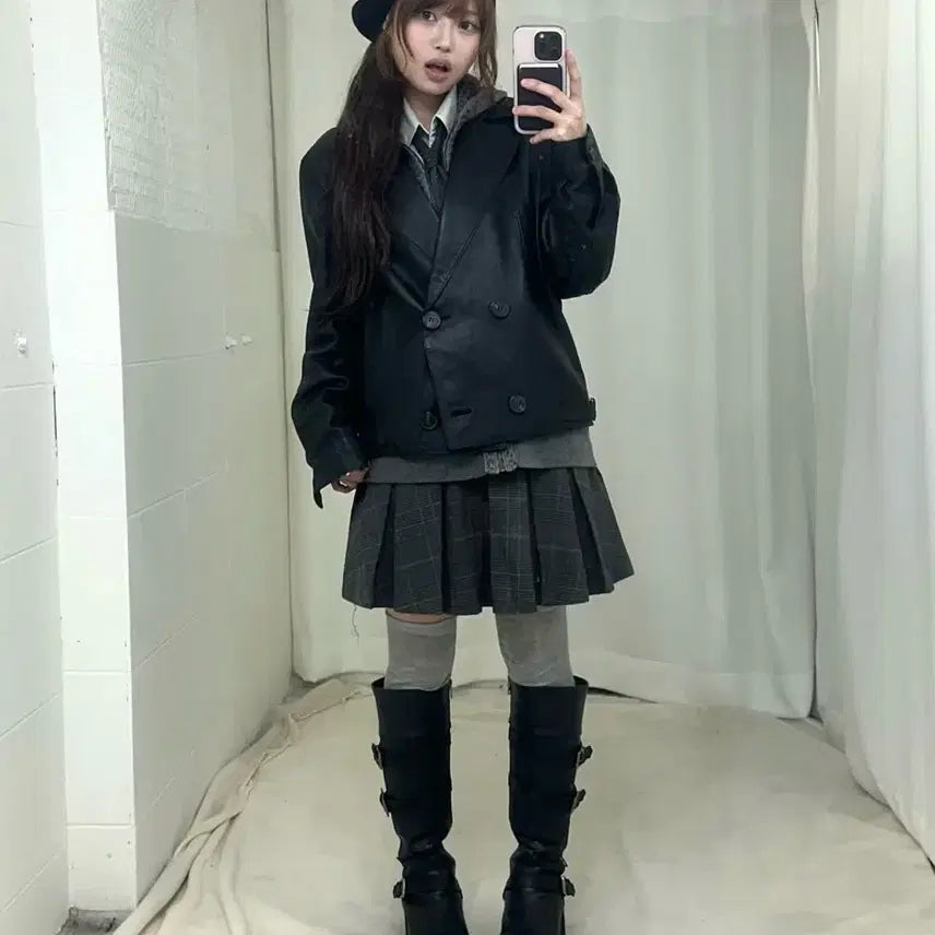 [BUNJANG] Swinging Seoul Preppy Coordination Set / 스윙잉서울 니혼진 프레피 코디 세트 빈티지 일브