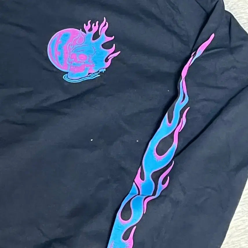 [BUNJANG] Gildan Flame Long Sleeve T-shirt / 길단 gildan 불꽃 롱슬리브 L (새상품)