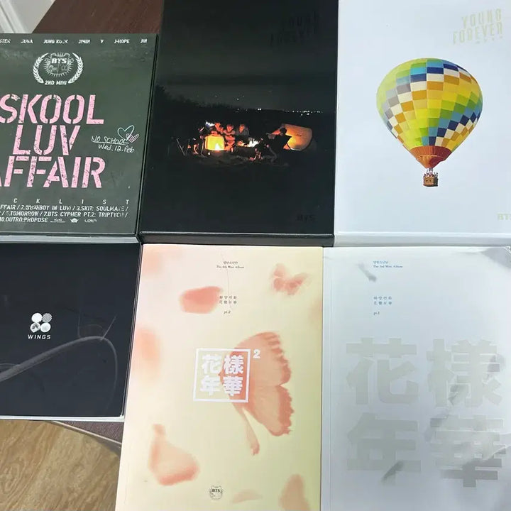 일괄 방탄소년단 bts 개봉앨범 화양연화 영포에버 상남자 윙즈