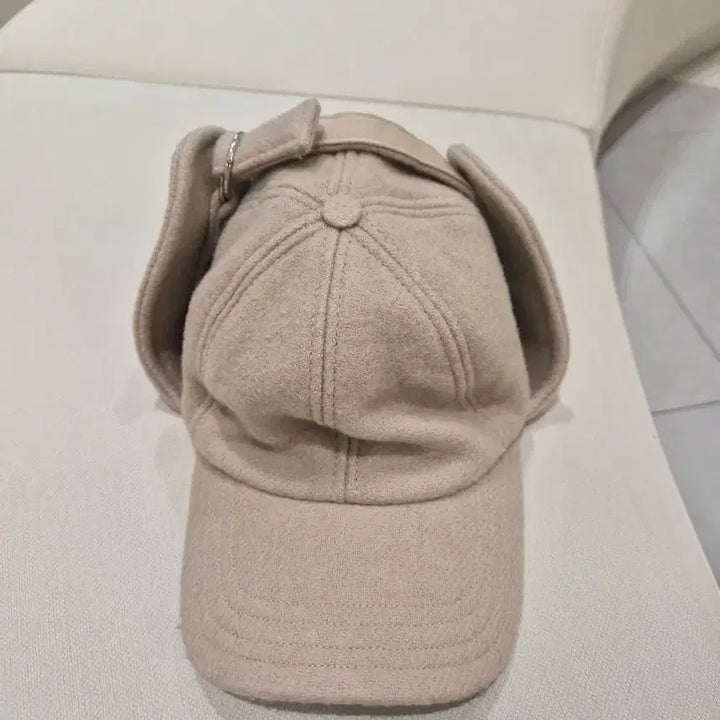 [BUNJANG] AMI Ear Flap Cap Beige / 아미 AMI 귀달이 캡 모자 베이지