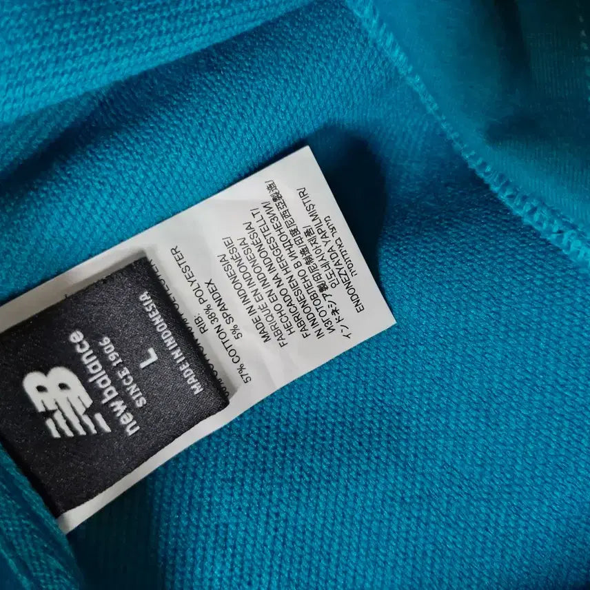 [BUNJANG] New Balance Teal Hoodie L / 뉴발란스 청록 후드티 l