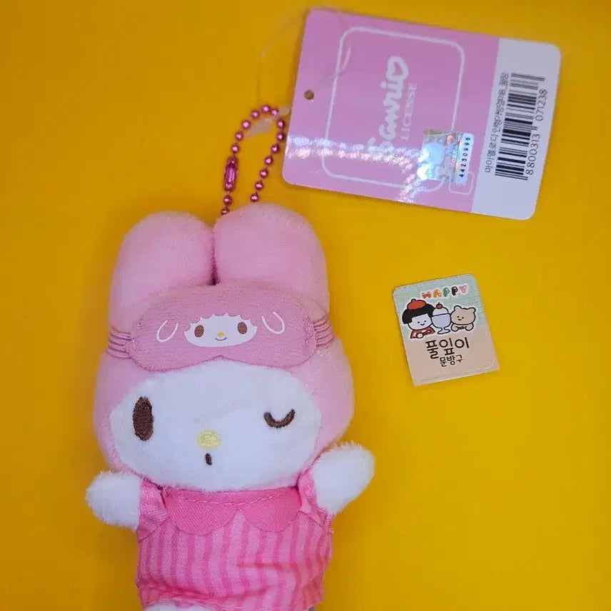 [BUNJANG] My Melody Sleep Pajamas Keyring / 잠옷 꿀잠 마이멜로디 키링. 새상품