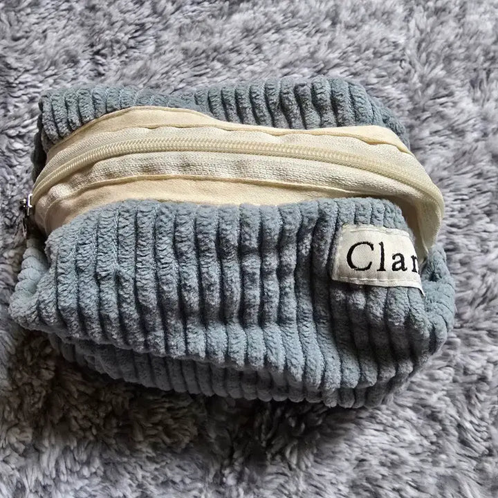 [BUNJANG] Clam Corduroy Pouch / 클램 코듀로이 파우치