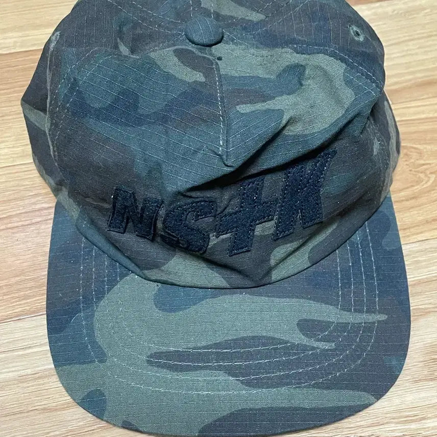 [BUNJANG] Nastykick Camo Flat Cap / 네스티킥 카모 모자 플랫캡