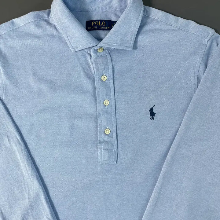 [BUNJANG] Polo Ralph Lauren Mesh Half Shirt / [L] 폴로 랄프로렌 메쉬 하프 셔츠