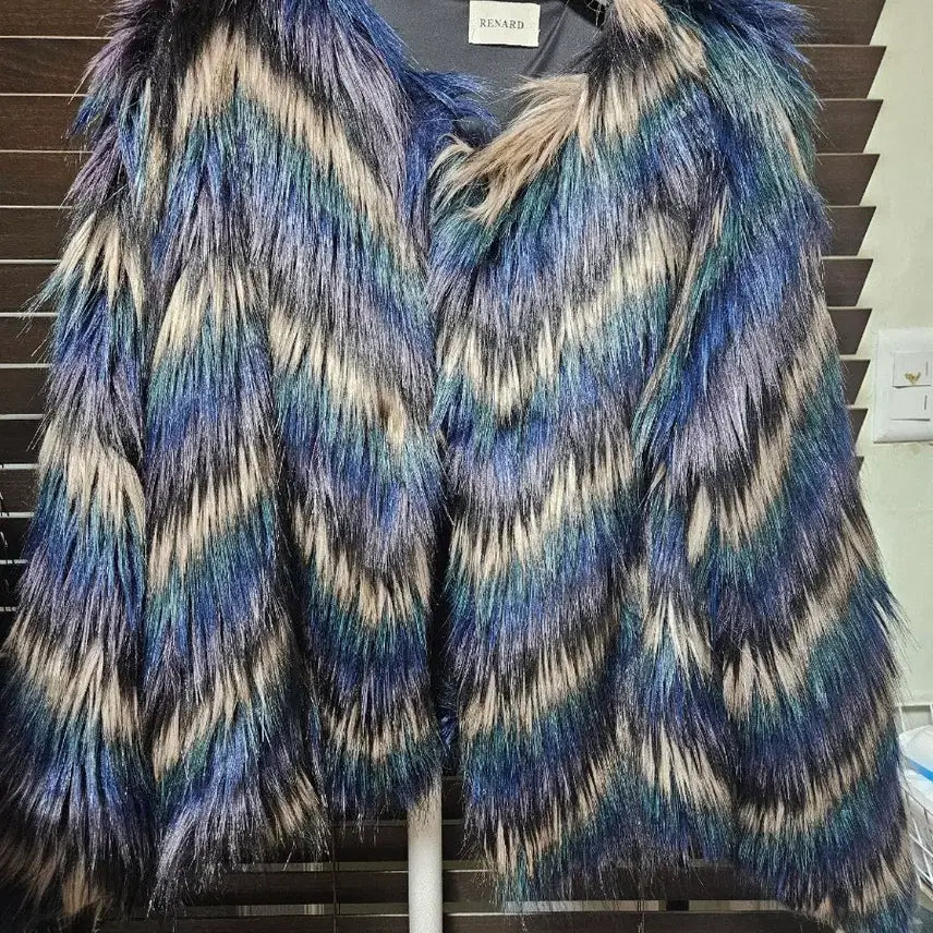 [BUNJANG] RENARD Color Fur Jacket / RENARD 컬러 퍼 자켓