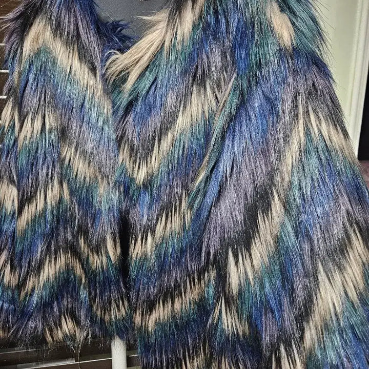 [BUNJANG] RENARD Color Fur Jacket / RENARD 컬러 퍼 자켓