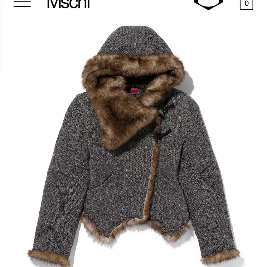 [BUNJANG] Mischief Faux Fur Jacket / 미스치프 퍼자켓