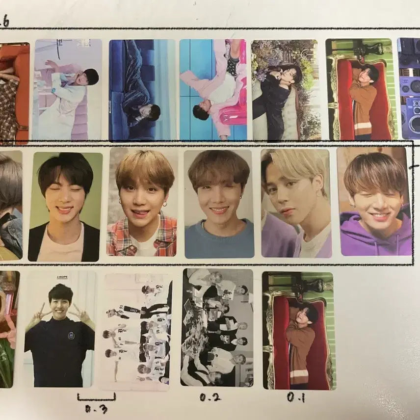 방탄소년단 포카 양도