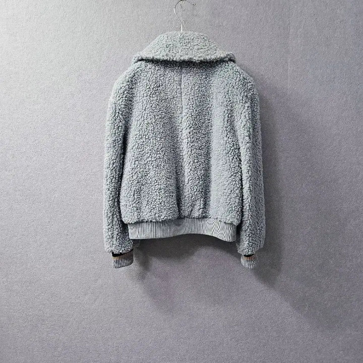 [BUNJANG] ITZY Sky Blue Dumble Fleece Jacket / 잇미샤  스카이블루  덤블 양털 자켓