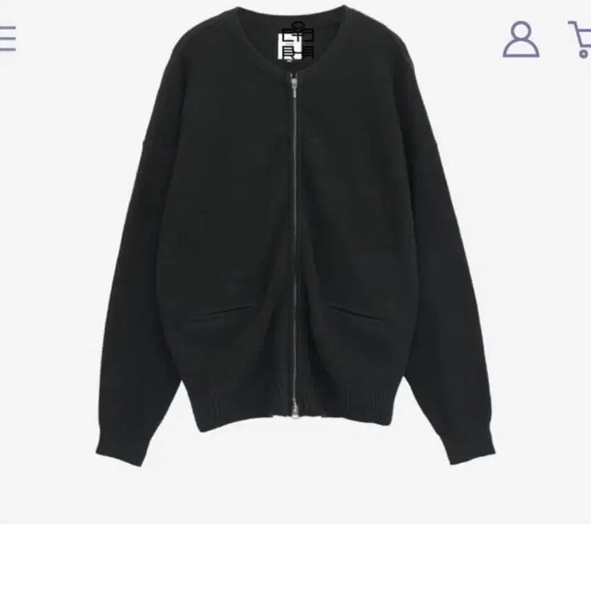 [BUNJANG] Polyteru Waffle Knit Zip Up / 폴리테루 엔젤 니트 집업 3 Polyteru waffle knit zip