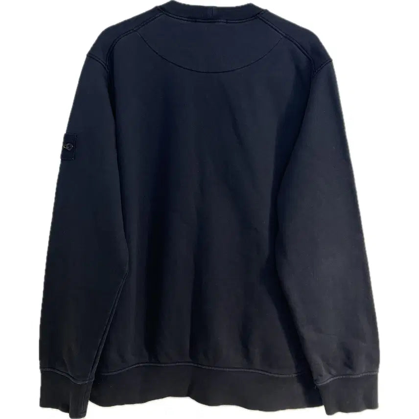 [BUNJANG] Stone Island XXL Black Crewneck Sweatshirt / [XXL] 스톤 아일랜드 와펜 맨투맨