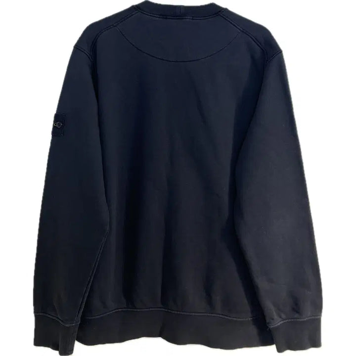 [BUNJANG] Stone Island XXL Black Crewneck Sweatshirt / [XXL] 스톤 아일랜드 와펜 맨투맨