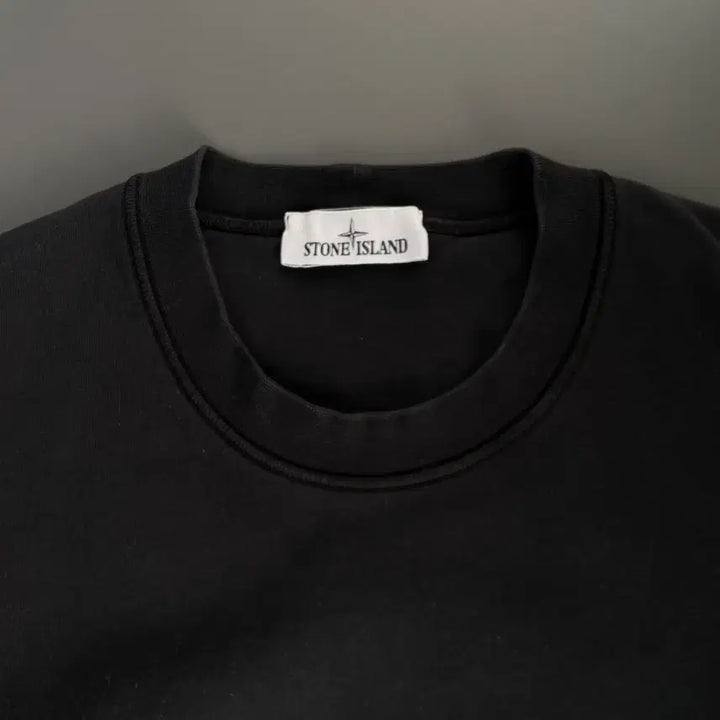 [BUNJANG] Stone Island XXL Black Crewneck Sweatshirt / [XXL] 스톤 아일랜드 와펜 맨투맨